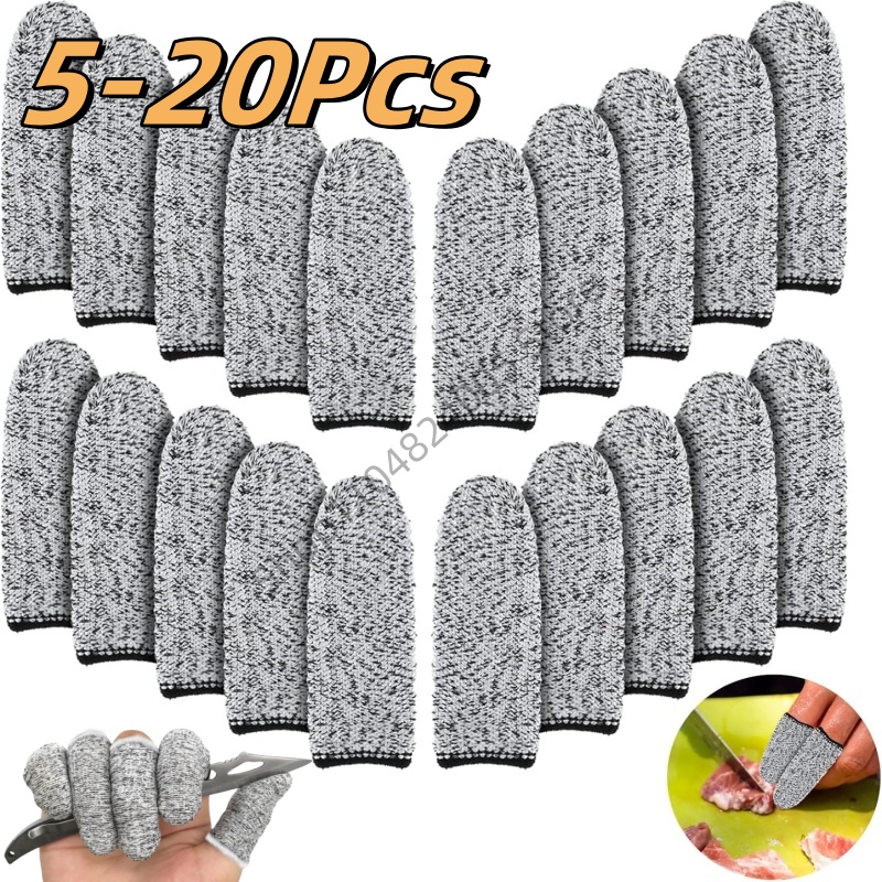 5/20Pcs 5-level Protection Fle - огляд і ціна Cut Resistant Glove