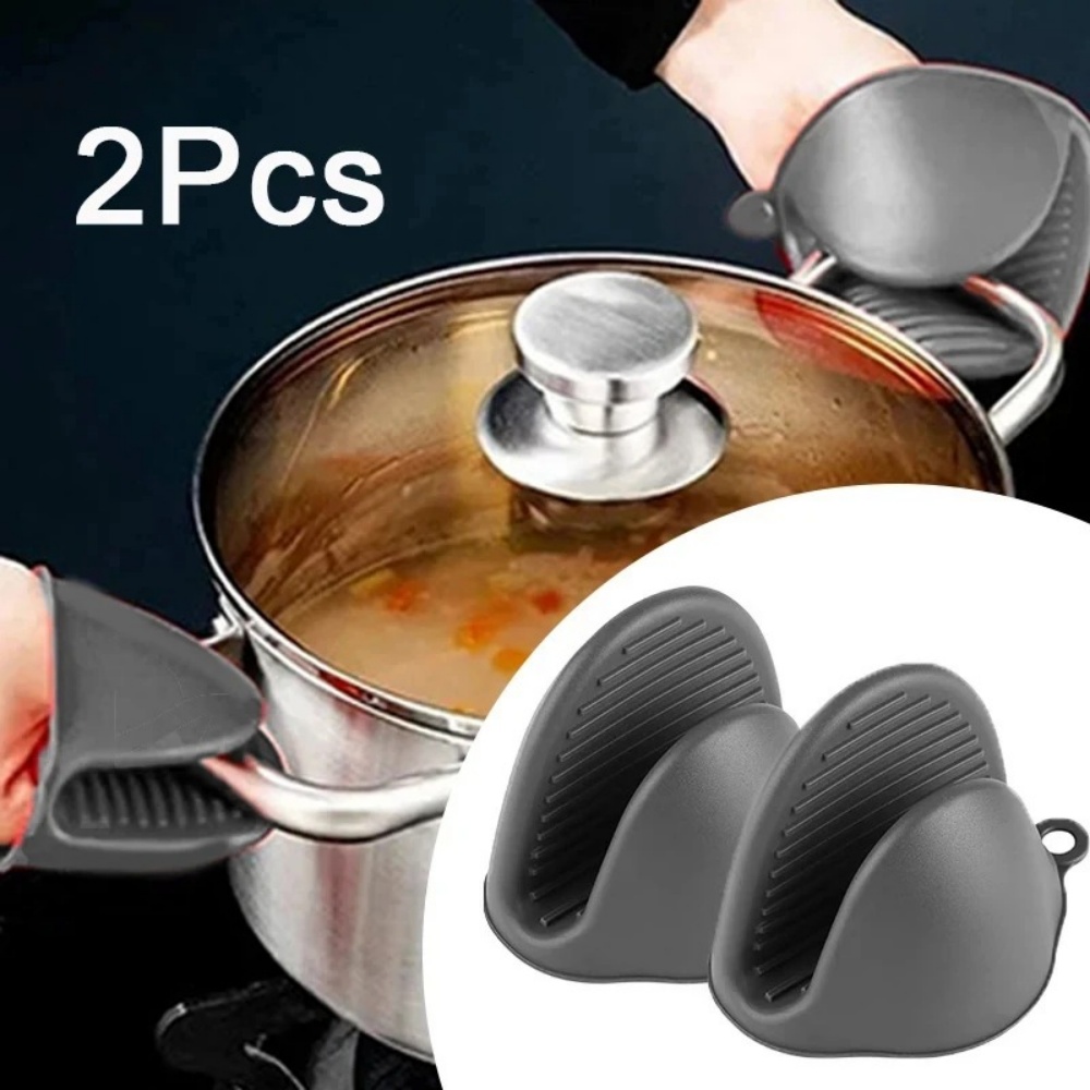 Silicone Anti-heat Gloves 2pcs - огляд і ціна Oven Mitt Silicone
