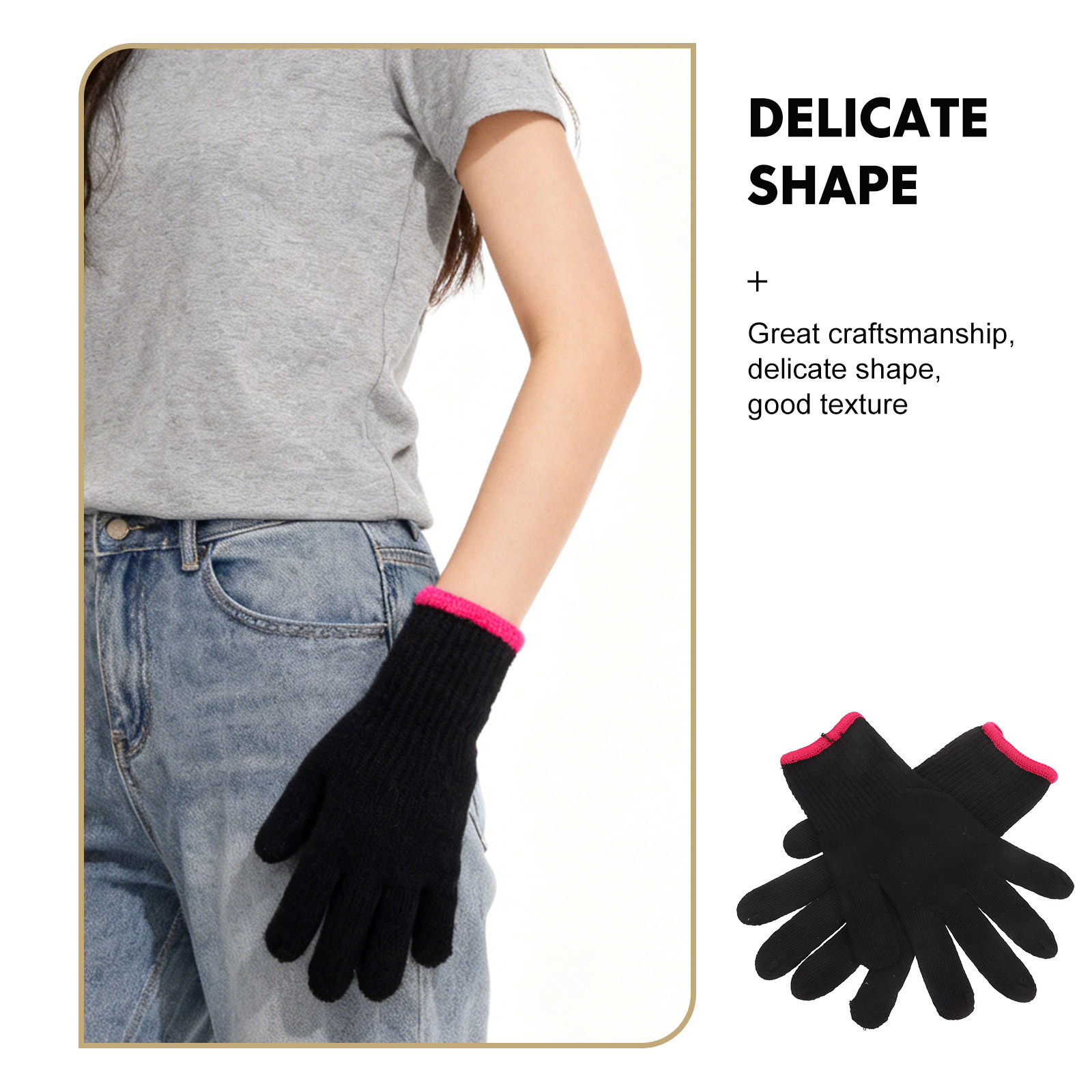 6Pcs Heat Resistant Hair Styli - огляд і ціна Heat Resistant Glove