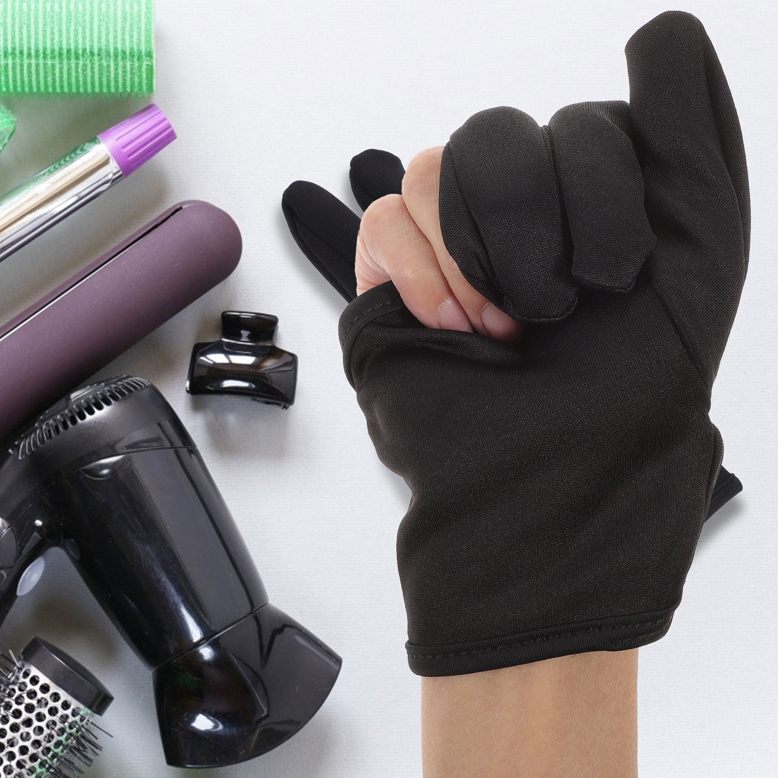 3 Finger Hairdressing Glove Bl - огляд і ціна Heat Resistant Glove