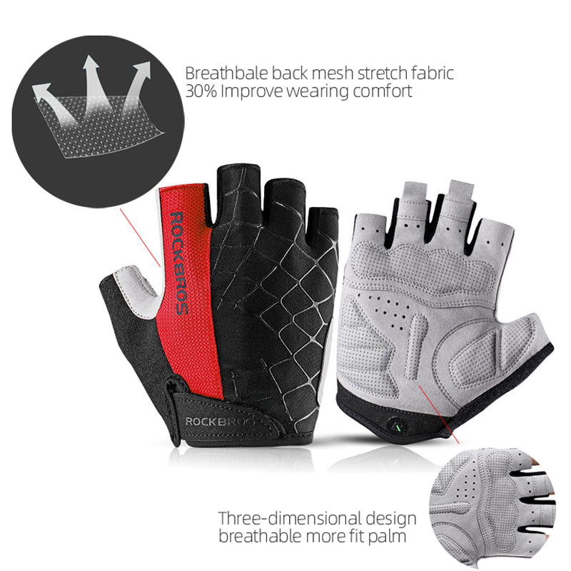 ROCKBROS Cycling Bike Gloves H - огляд і ціна Cycling Glove Padded